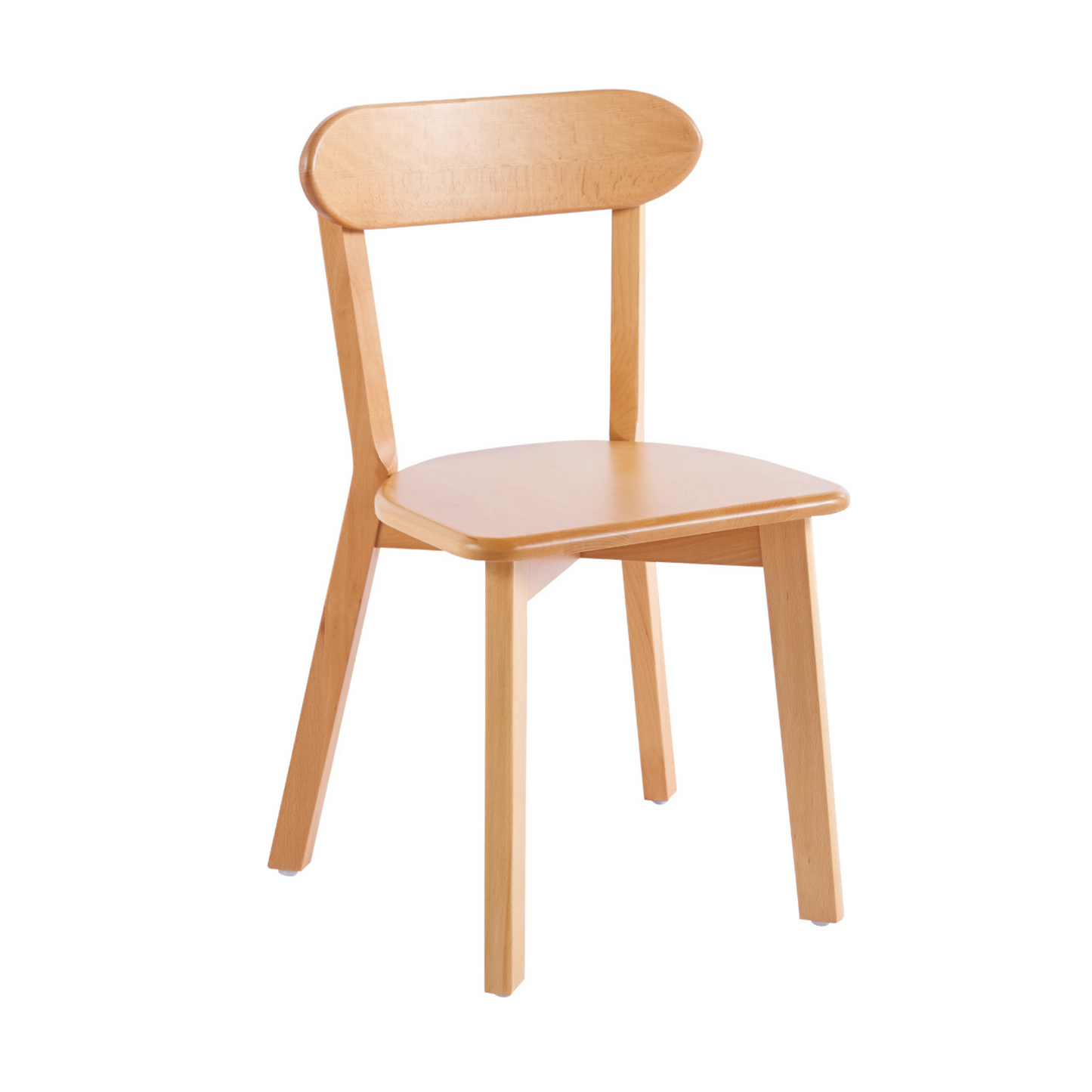 Comedor Mesa Vema Wood 160x80 + 4 Sillas Fresno Madera