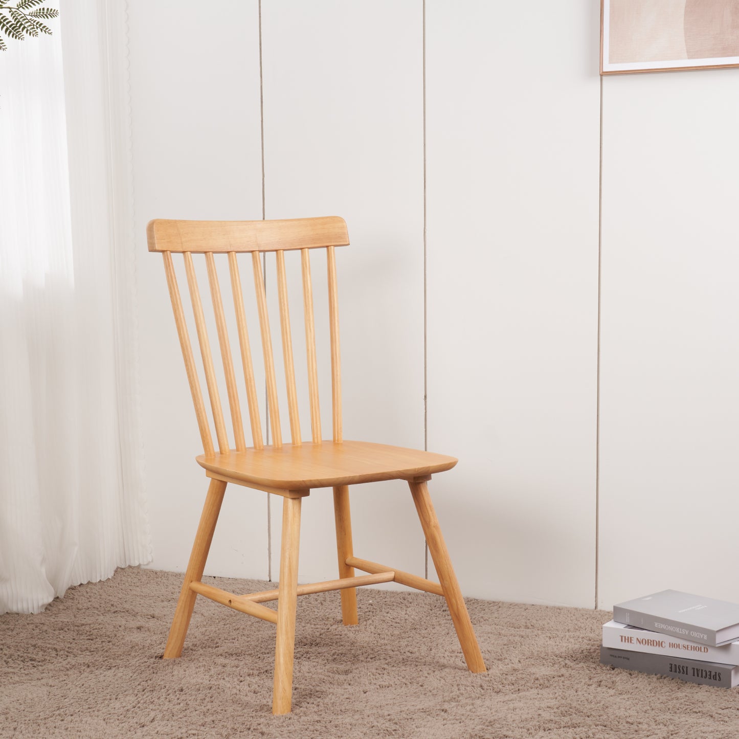 Pack 2 Sillas Windsor Wood - Madera Natural