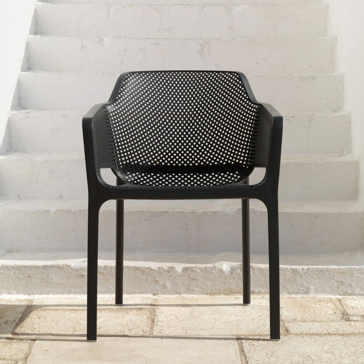 Pack 2 Sitiales Butaca Terraza Exterior Wide Air Negro