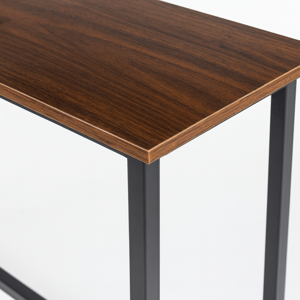Arrimo Rustic MDF - Madera Oscura Metal