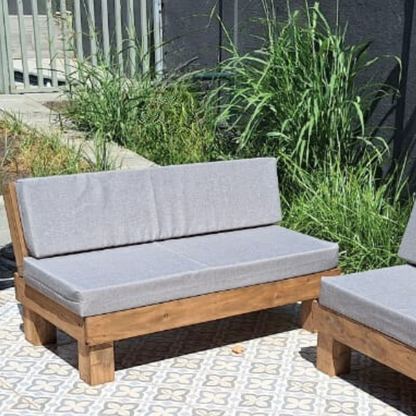 Sillón de Terraza Madera Rustic - Clásico