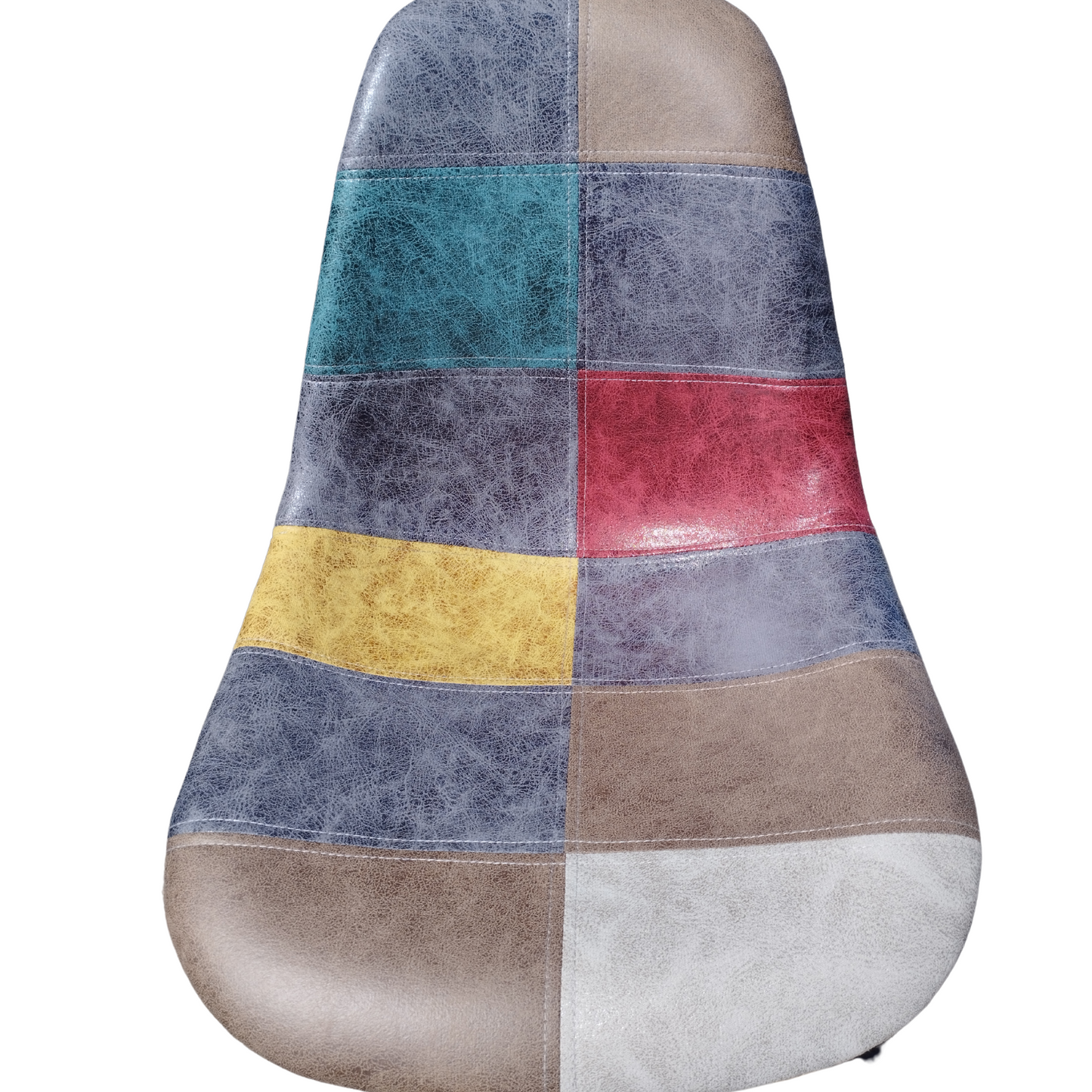 Silla Patchwork Tulip - Ecocuero Madera