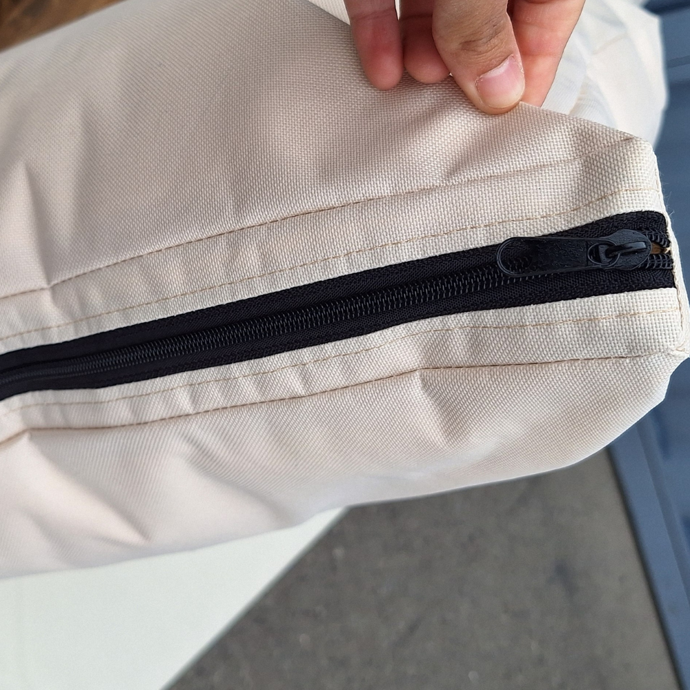 Juego de Terraza Venecia Madera Blanca Vintage - 3 Sillones + Mesa