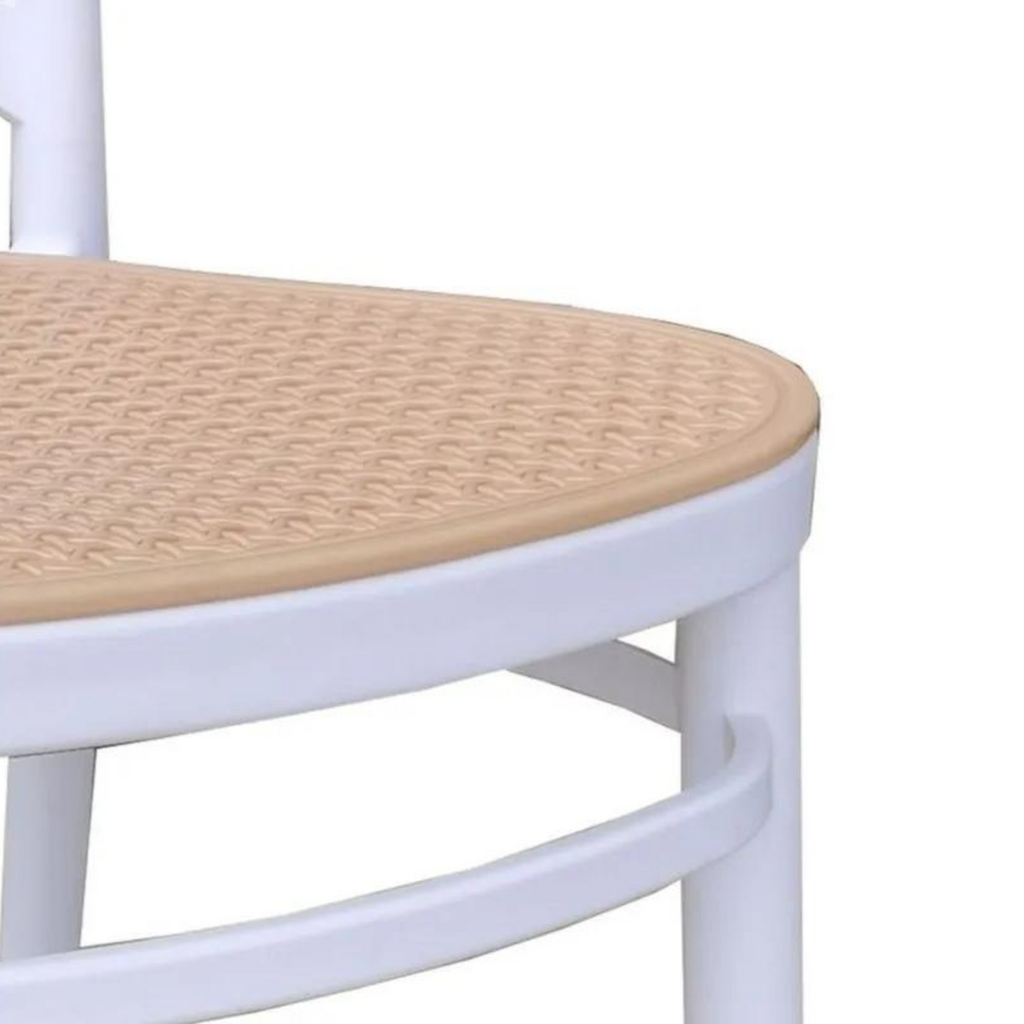 Silla Danubio Top Blanca - Polipropileno Apilable