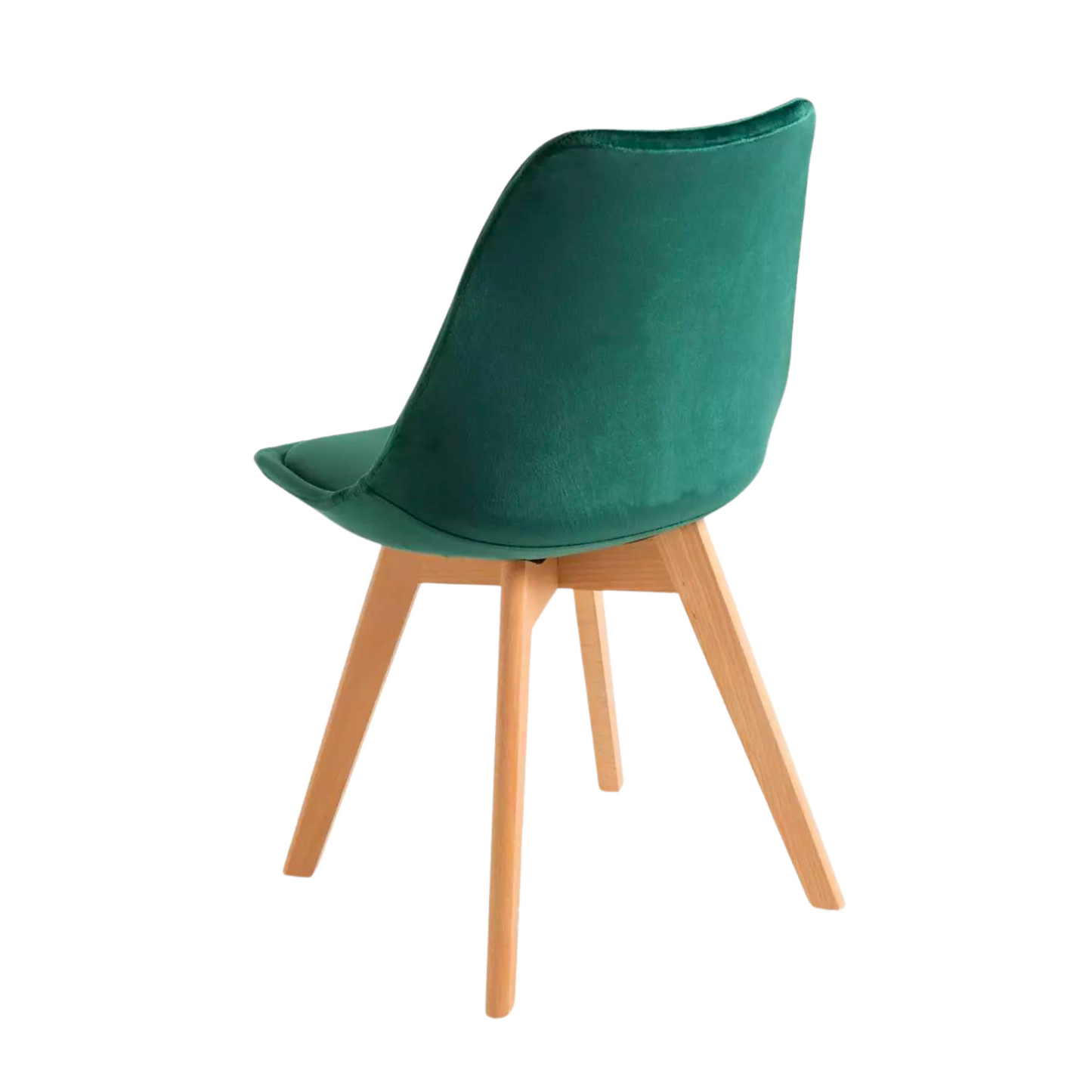 Pack 4 Sillas Tulip Velvet - Terciopelo Madera