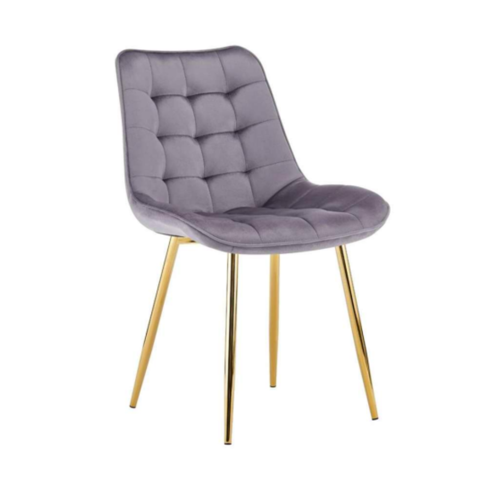 Silla Capitone Macron - Terciopelo Gold