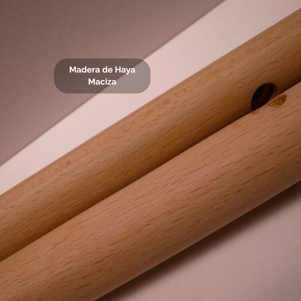 Silla Eames Gris - Polipropileno Madera