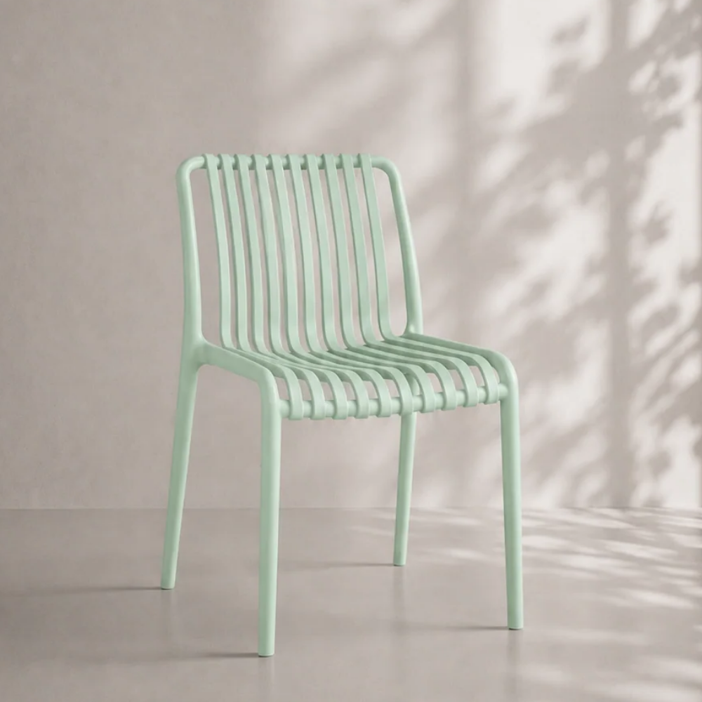 Pack 4 Sillas France Terraza - Menta Apilables