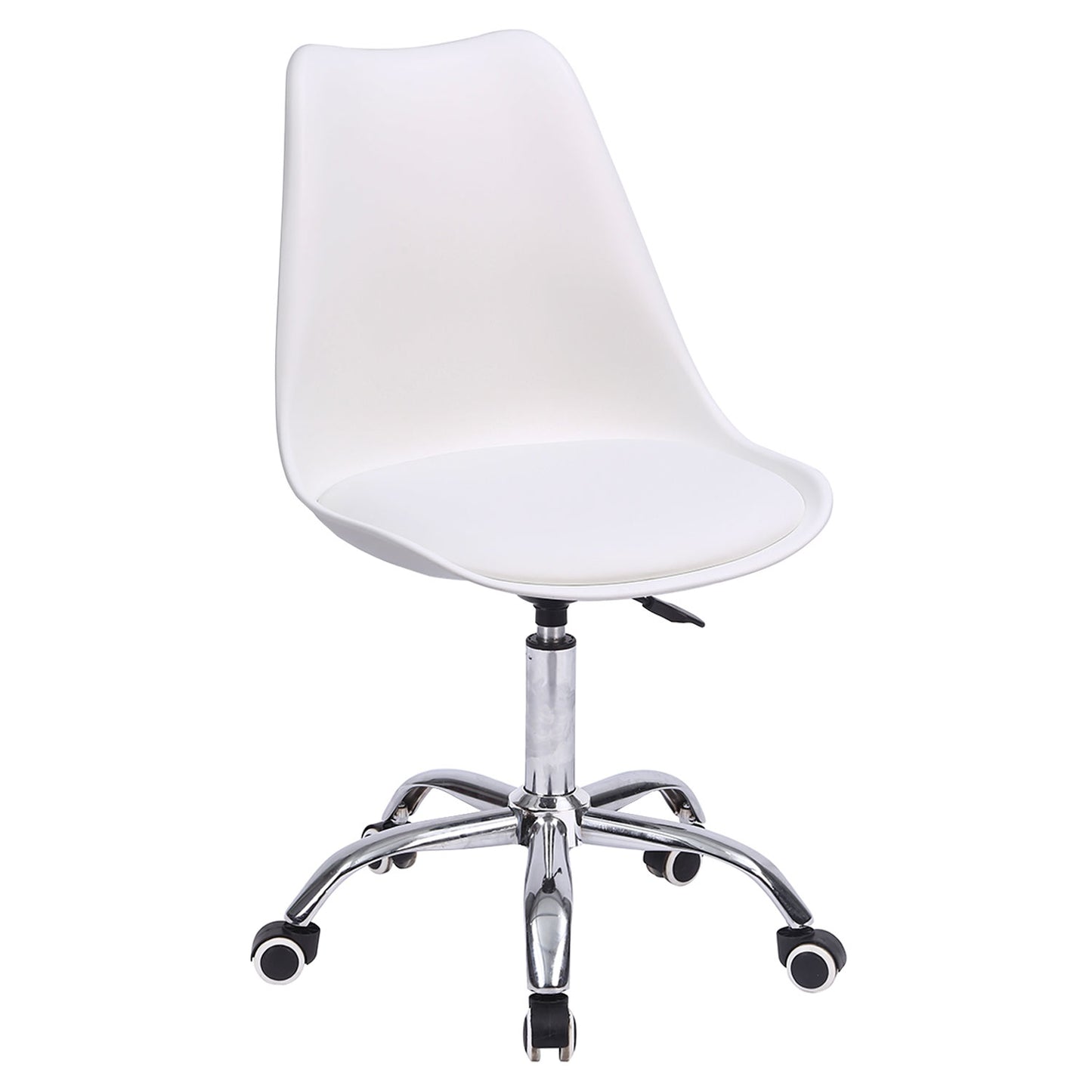 Silla Tulip Acolchada de Oficina - Con Ruedas