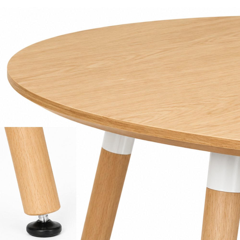 Mesa de Comedor Eames Basic Wood 100 Cm - 4 personas