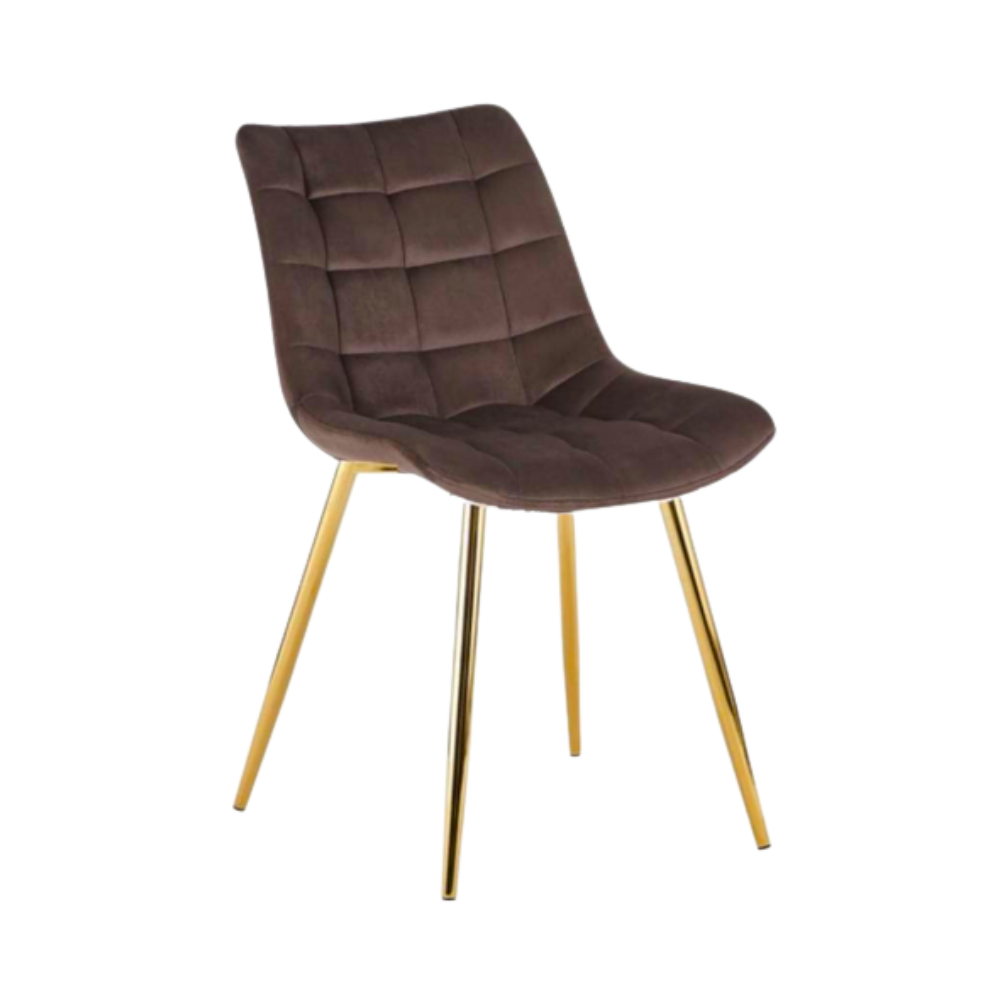 Silla Capitone Macron - Terciopelo Gold