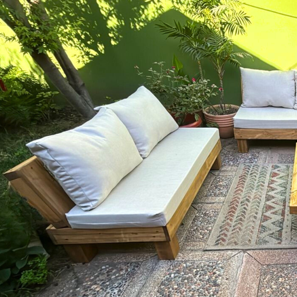 Sillón de Terraza Madera Rustic - Comfy