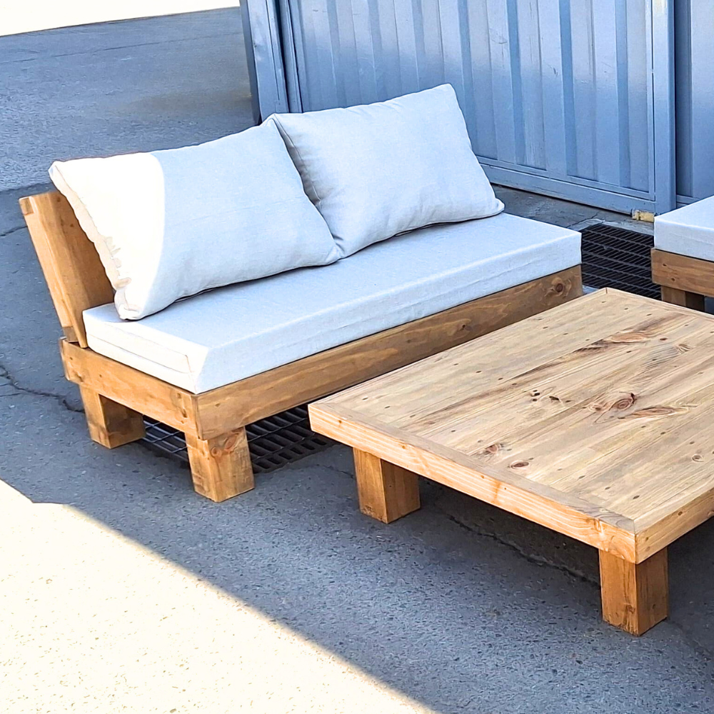 Sillón de Terraza Madera Rustic - Comfy
