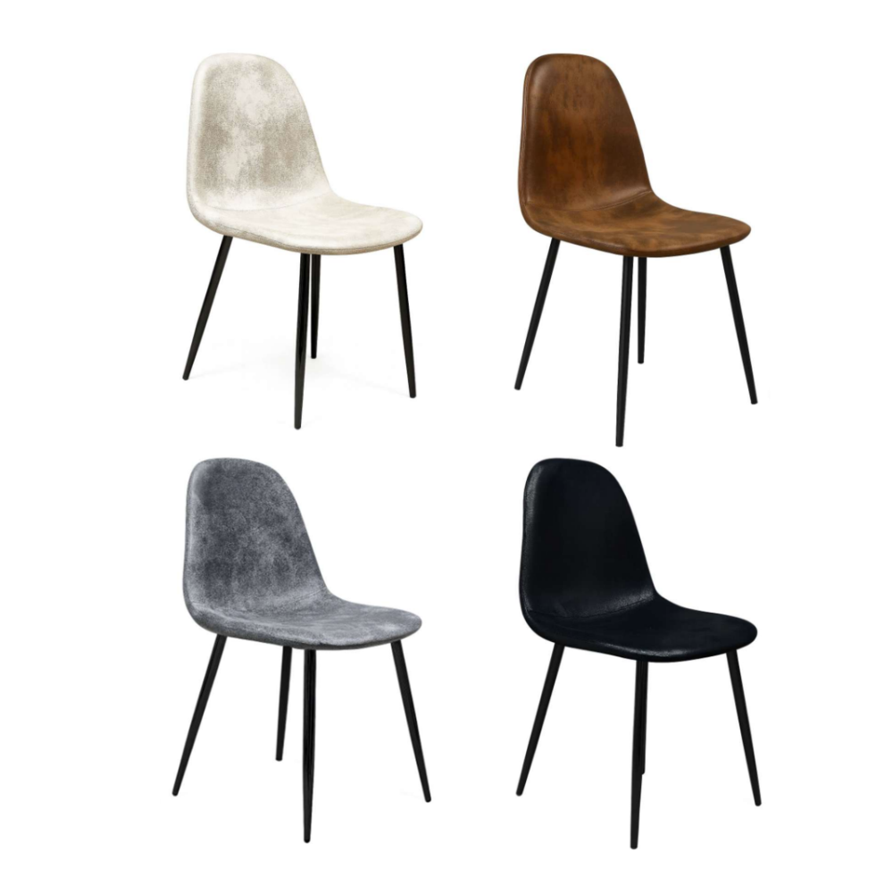 Comedor Mesa XWood Rustic Madera 200x100 + 8 Sillas Spoon Vintage