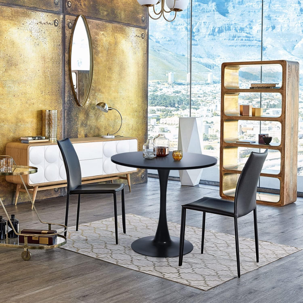 Mesa de Comedor Tulip 100 Cm - Para 4 a 5 Personas