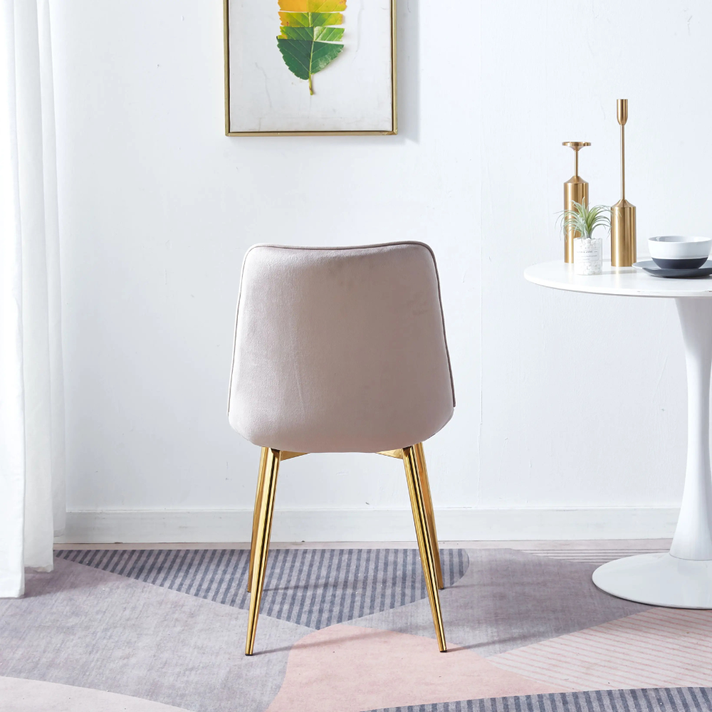 Silla Capitone Macron - Terciopelo Gold
