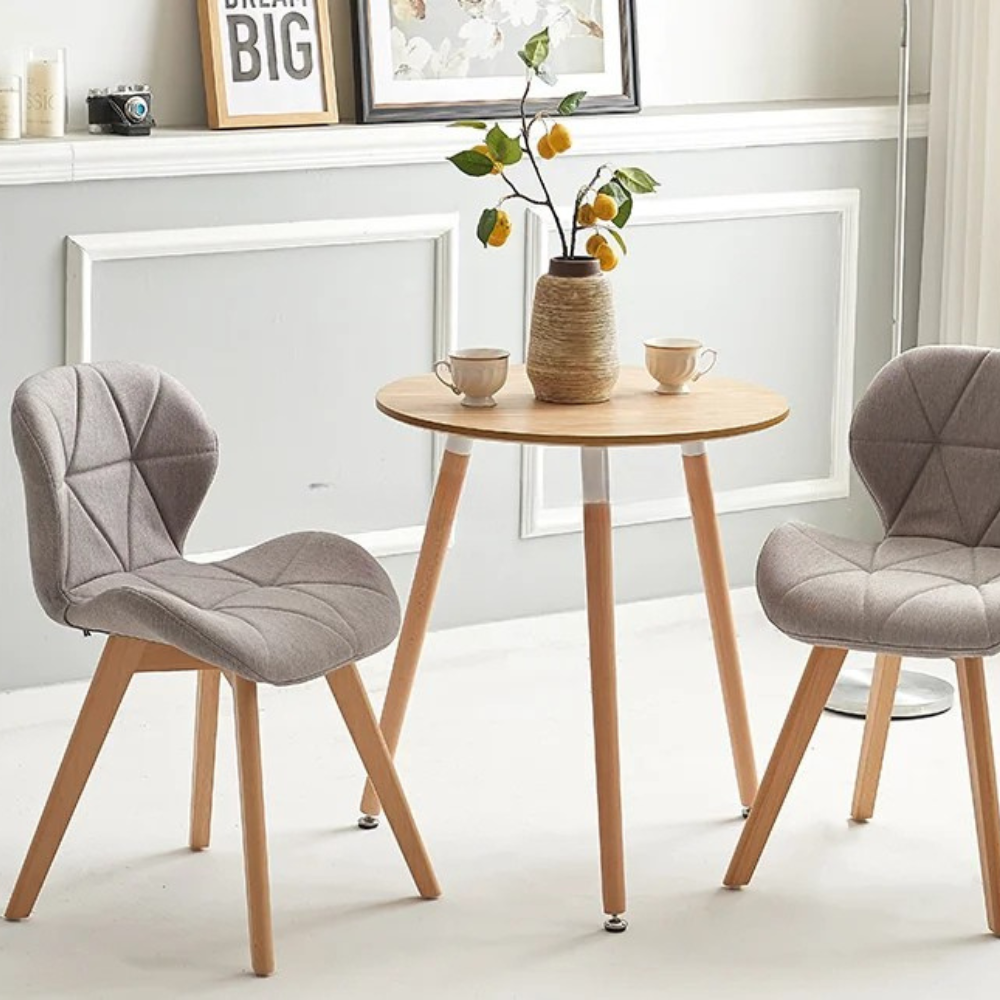 Silla Radar Mariposa Wood - Lino
