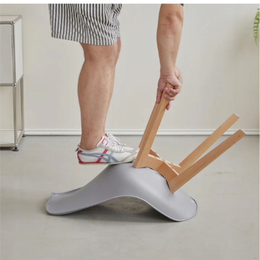 Comedor Mesa Madrid Vidrio 140x80 + 6 Silla Tulip Acolchada