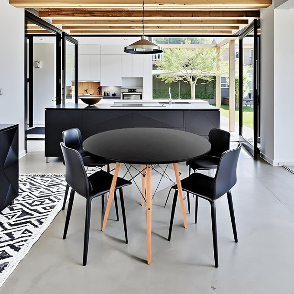 Mesa de Comedor Eames 100 Cm - Para 4 a 5 personas