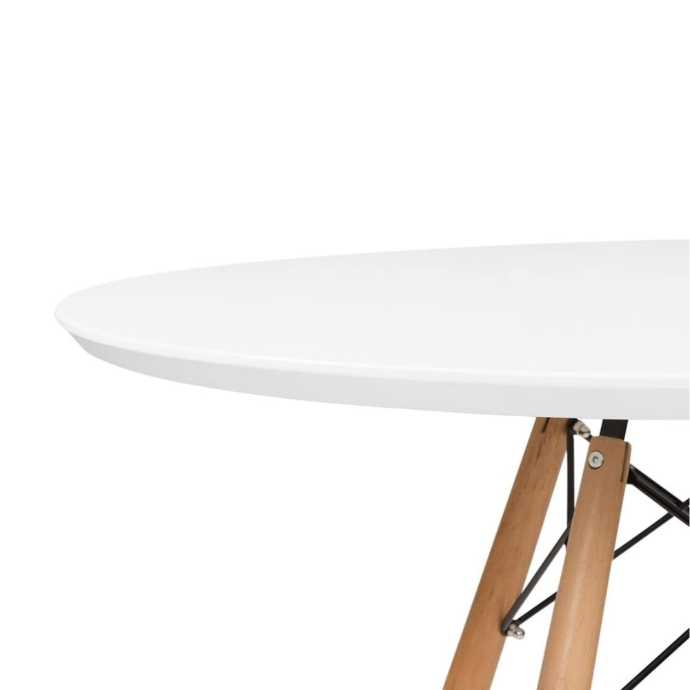Mesa de Comedor Eames 100 Cm - Para 4 a 5 personas