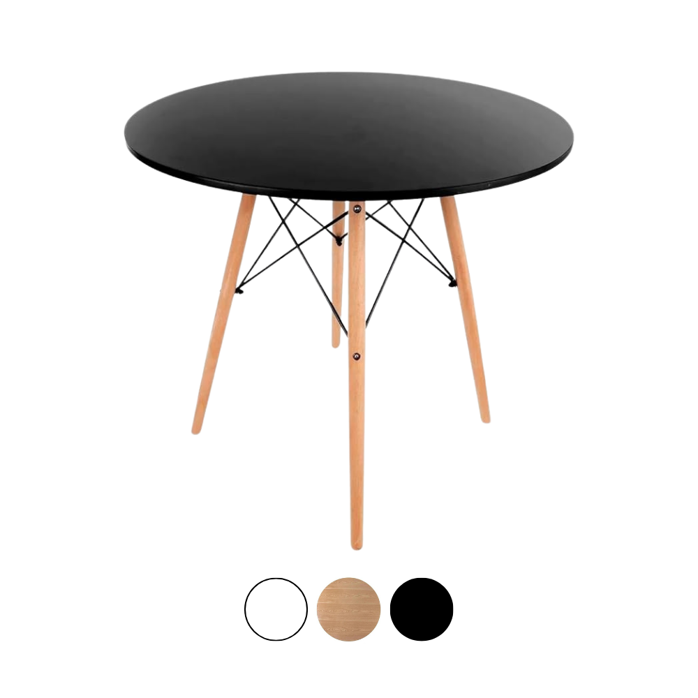 Mesa de Comedor Eames 100 Cm - Para 4 a 5 personas
