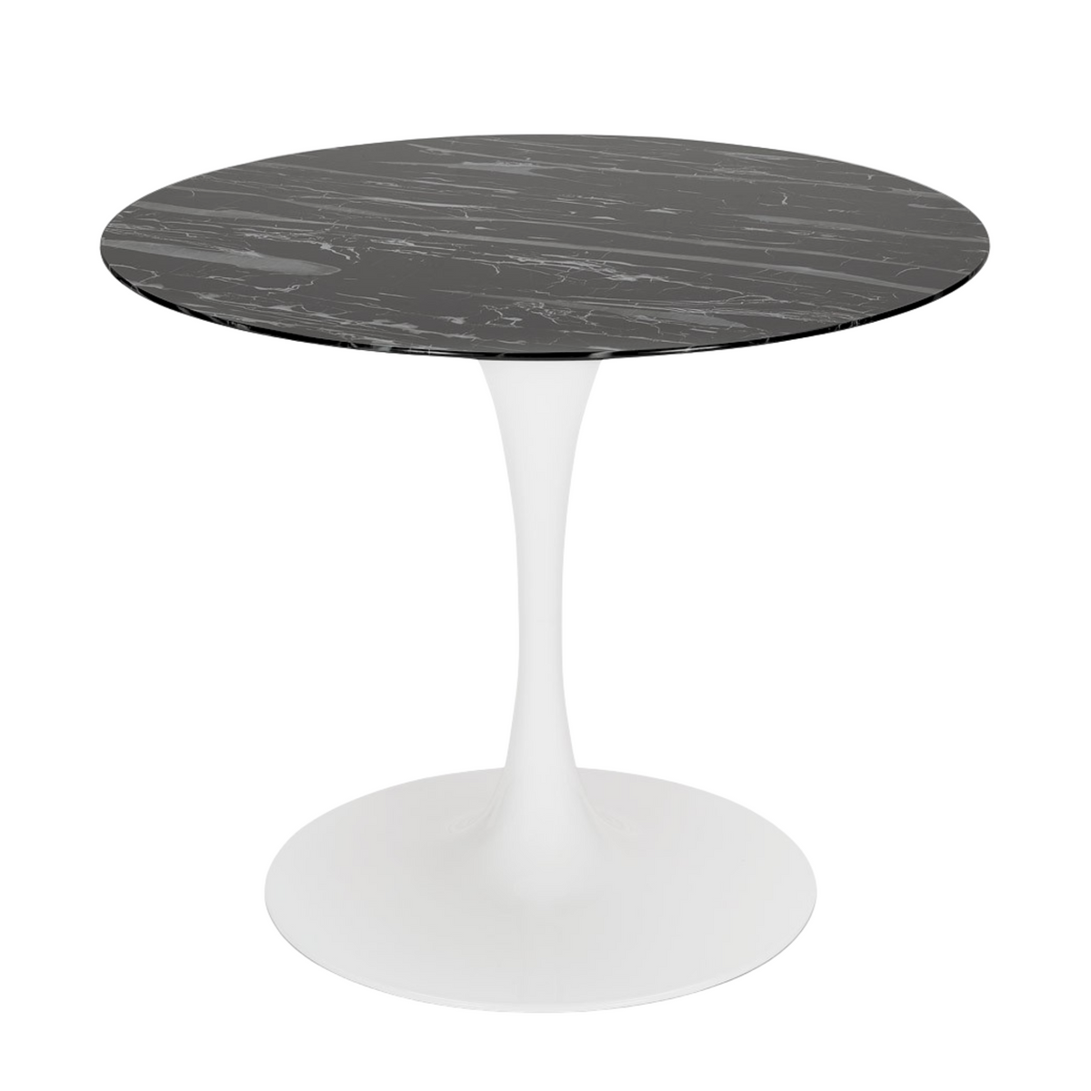 Mesa Tulip Diseño Mármol Negro
