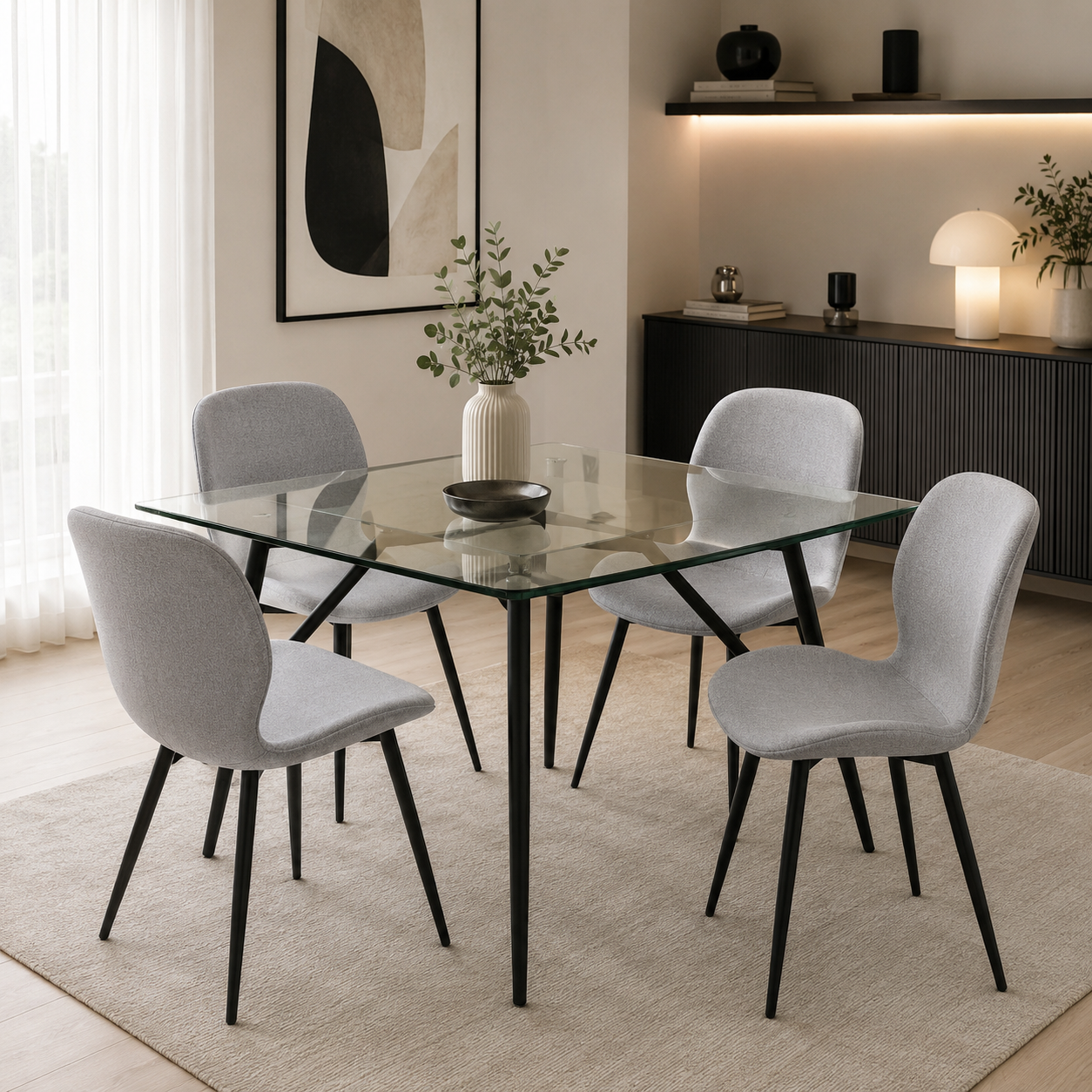 Silla Radar Lino - Base Negra