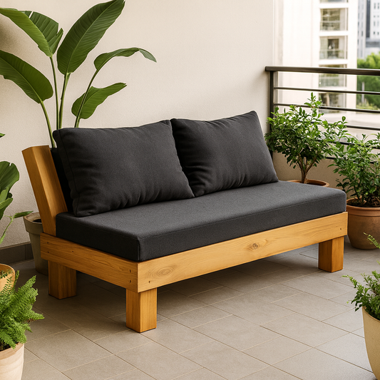 Sillón de Terraza Madera Rustic - Comfy