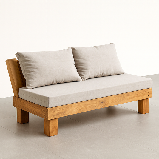 Sillón de Terraza Madera Rustic - Comfy