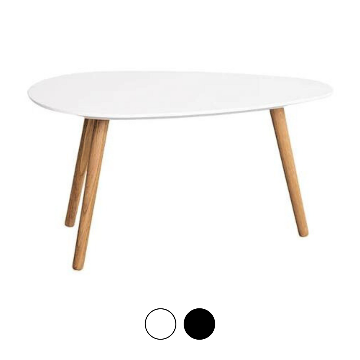 Mesa de Centro Elipse - MDF Madera
