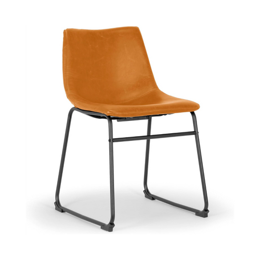 PREVENTA Silla Burgos Crazy Horse - Ecocuero Metal