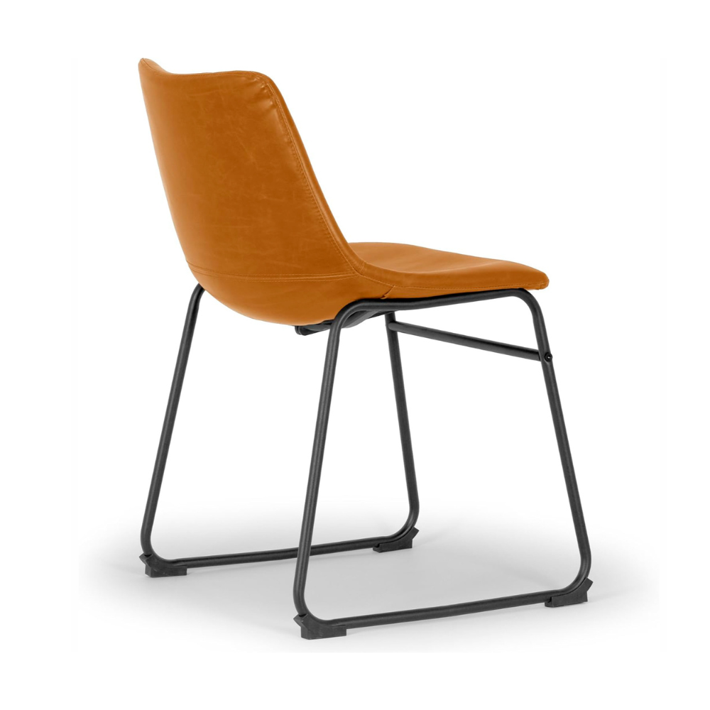PREVENTA Silla Burgos Crazy Horse - Ecocuero Metal