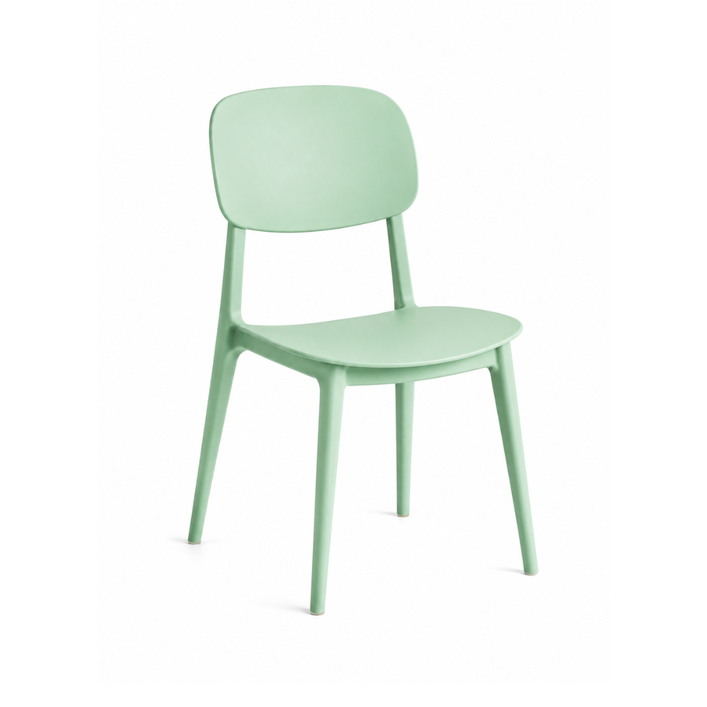 Silla Brit Deco Minimalista - Menta Apilables