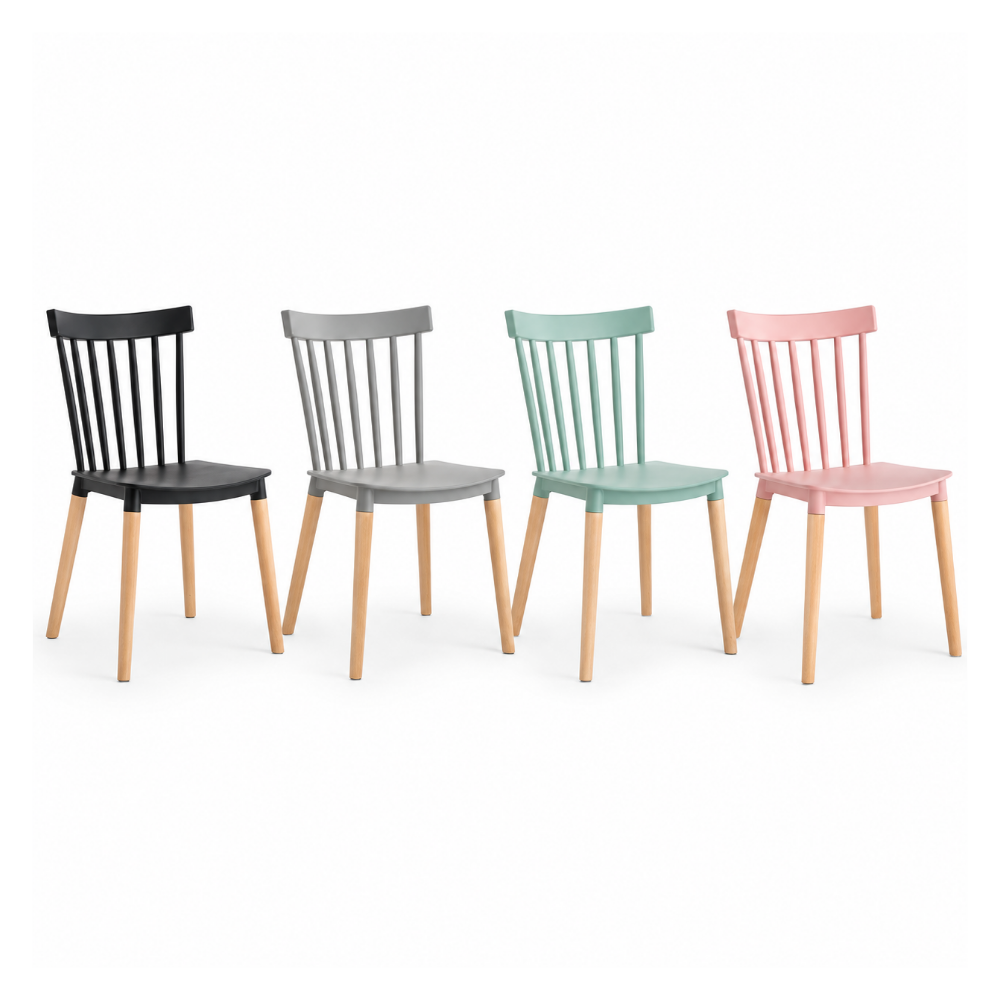 Silla Windsor - Polipropileno Madera