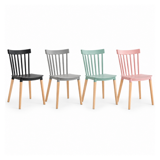 Silla Windsor - Polipropileno Madera