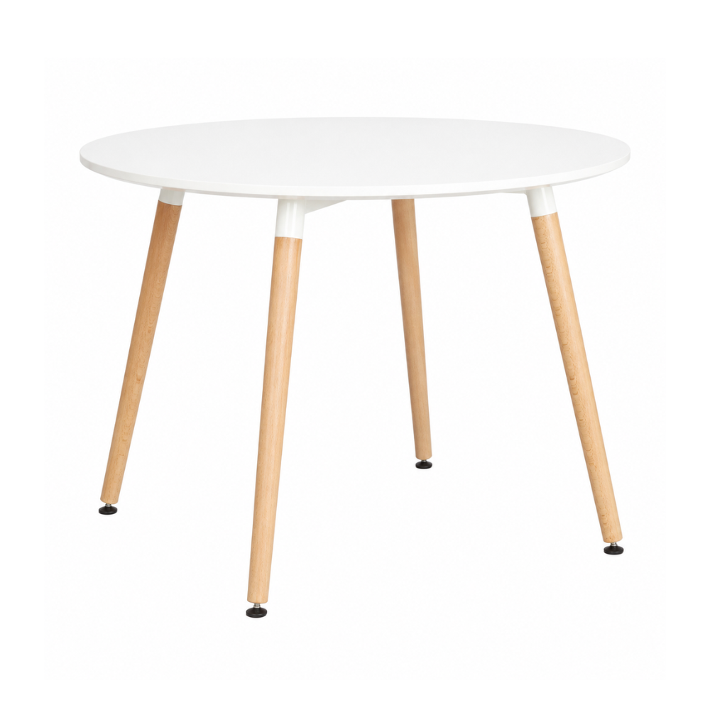 Mesa de Comedor Eames Basic Blanca 100 Cm - 4 personas