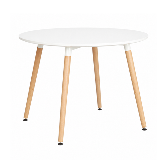 Mesa de Comedor Eames Basic Blanca 120 Cm - 4 a 6 personas