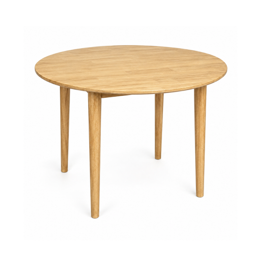 Mesa Redonda Vema Wood 80 Cm - Madera Natural