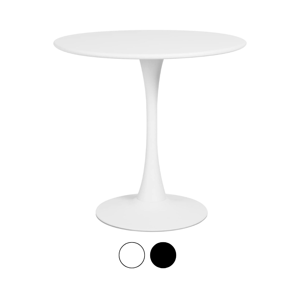 Mesa de Comedor Tulip 80 Cm - 2 a 4 Personas