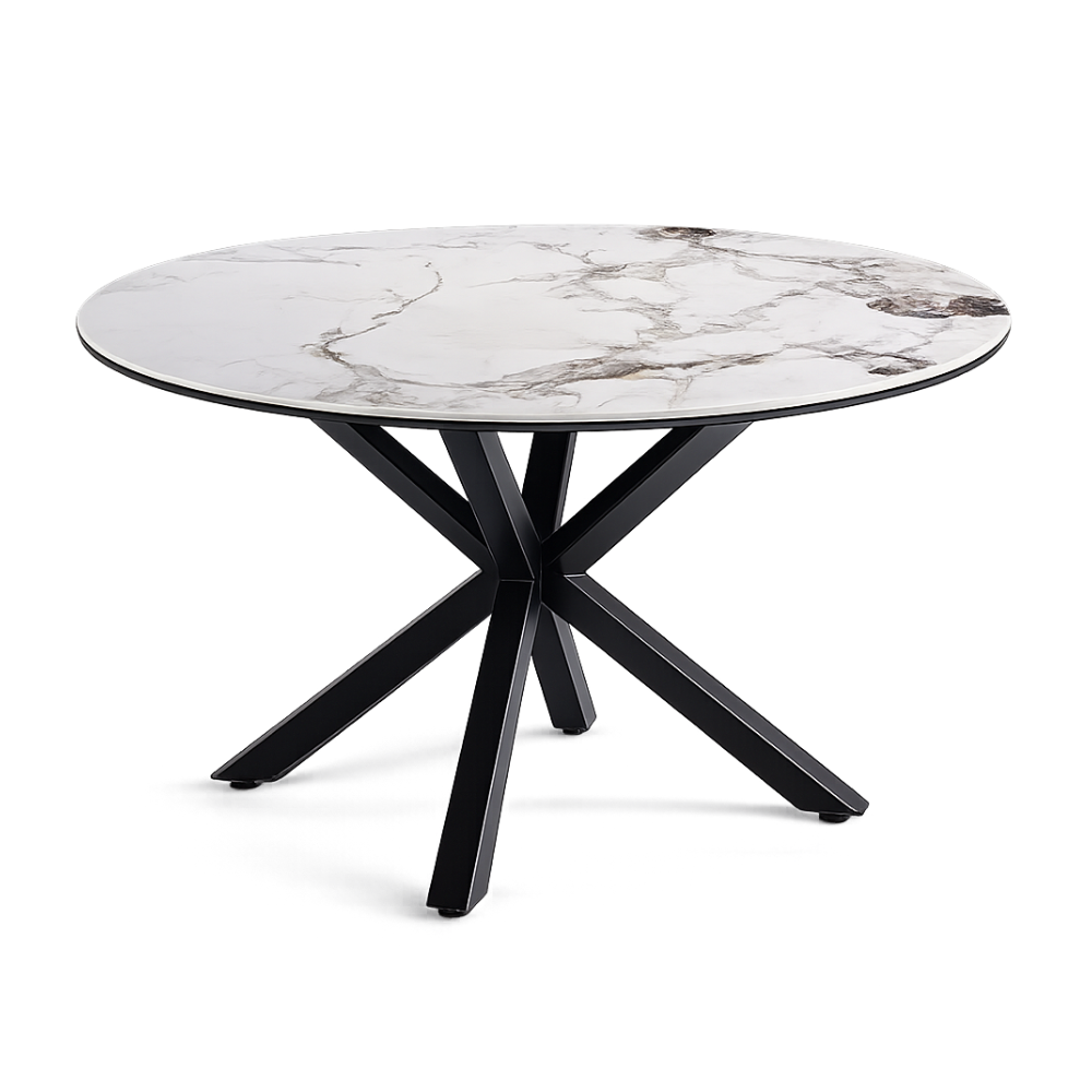 Mesa Madrid Stone Redonda - Piedra Sintetizada 100 Cm